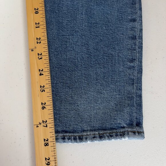 AGOLDE Pinch Waist High Rise Jeans Size 30 Blue Denim - Picture 11 of 12